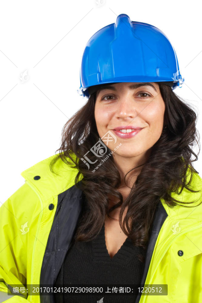女建筑工