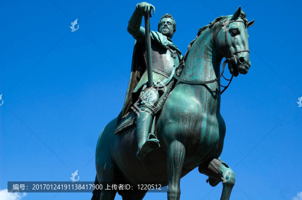 科西莫我de,Medici的青銅雕像