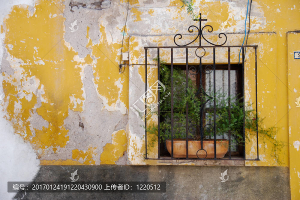 鄉(xiāng)村之窗；圣米格爾阿連德；墨西哥