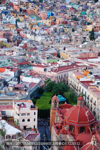 瓜納華托觀；墨西哥