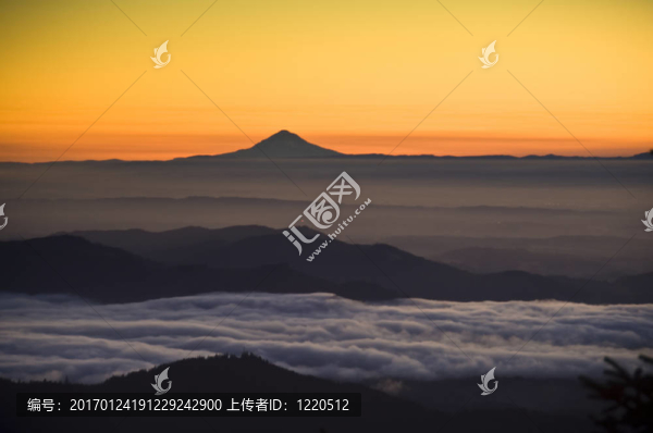日出；杰佛遜山；威拉米特河谷