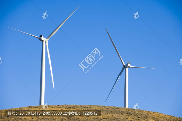 風力渦輪機。