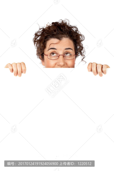 商業(yè)女人抬頭