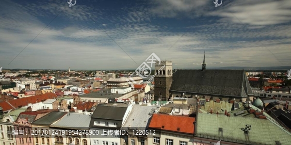 奧洛穆茨全景與圣莫里茨教堂