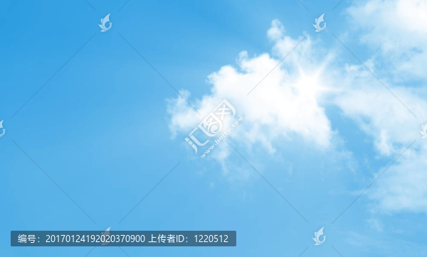 明亮的藍(lán)色天空-匯圖網(wǎng) www.fosd68.com 明亮的藍(lán)色天空