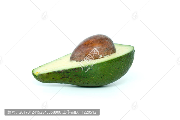 半帶核的牛油果