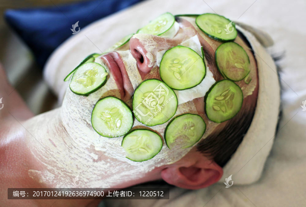 從黃瓜面膜