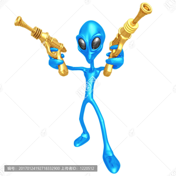 外星入侵者與復(fù)古的射線槍