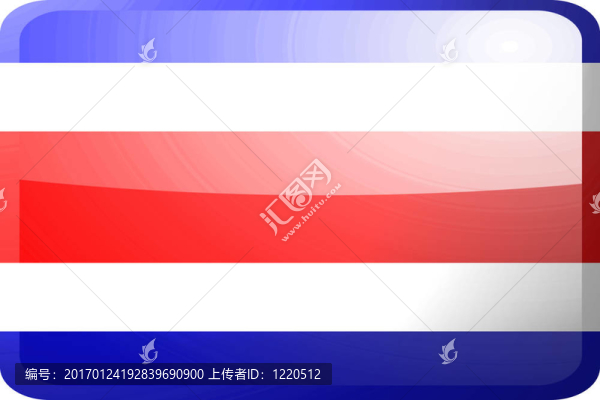 哥斯達(dá)黎加按鈕標(biāo)志