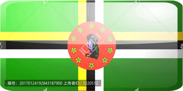 多米尼加按鈕標(biāo)志