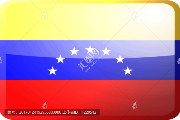 委內(nèi)瑞拉按鈕標志