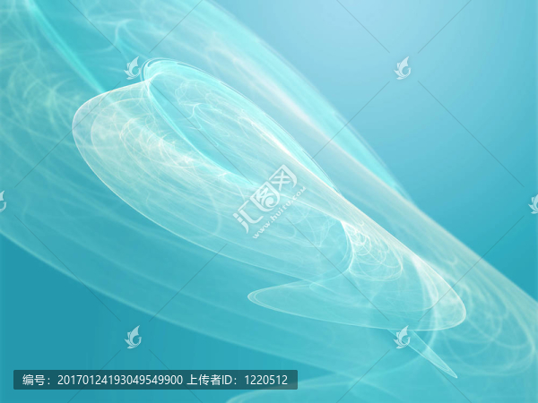 波浪狀的發(fā)光的顏色