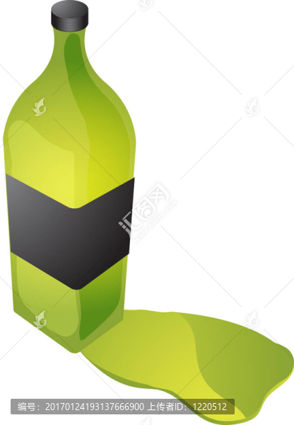 瓶子里的液體