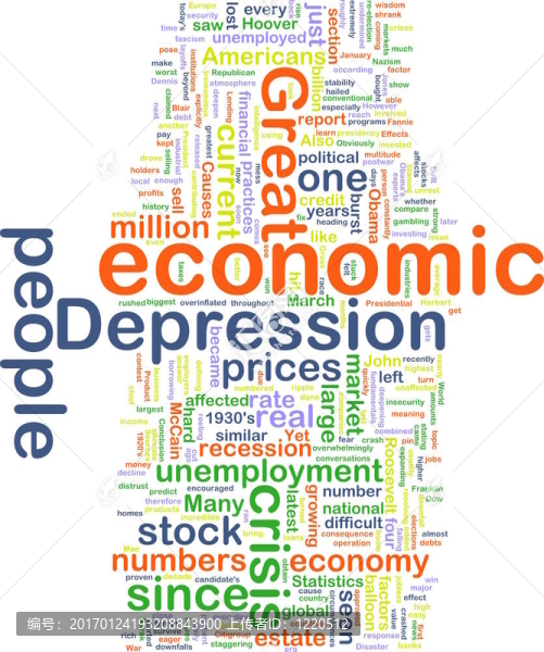 經(jīng)濟蕭條WordCloud