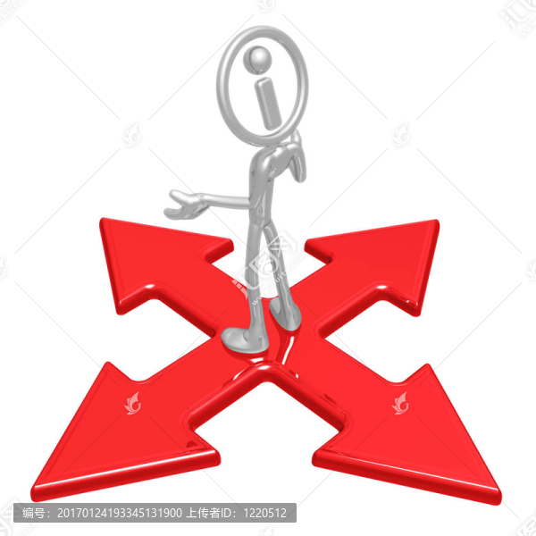 十字路口的信息的人-匯圖網(wǎng) www.fosd68.com 十字路口的信息的人