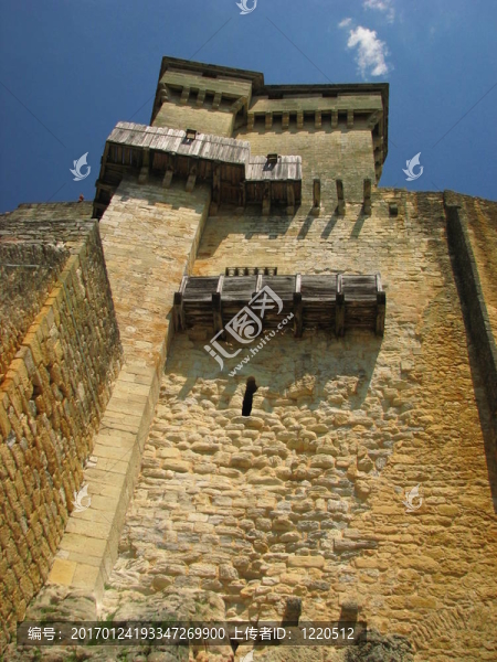 城堡castelnaud