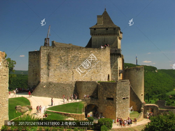 城堡castelnaud
