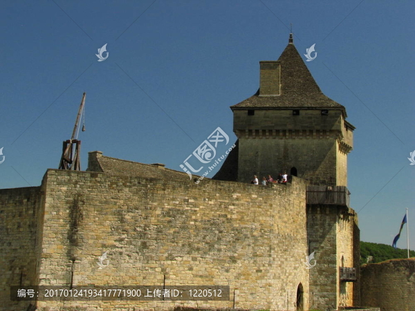 城堡castelnaud