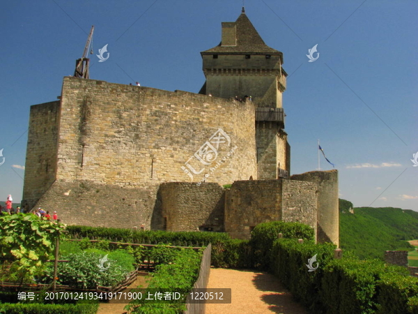 城堡castelnaud