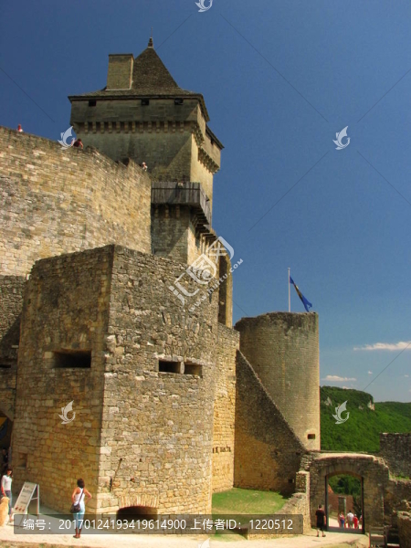 城堡castelnaud