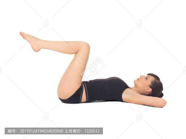 健身的女孩