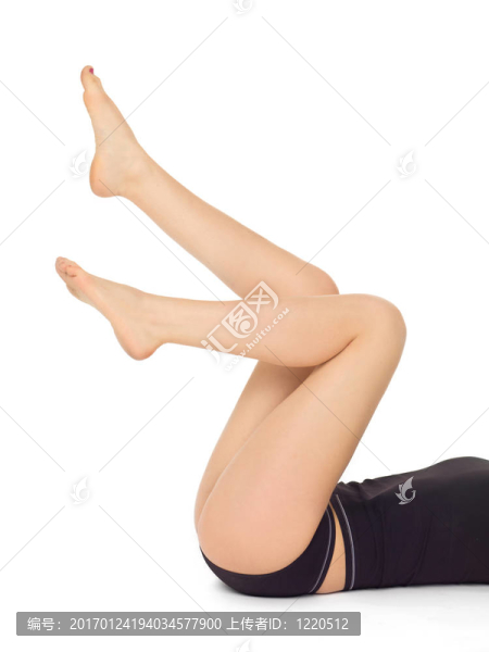 健身的女孩