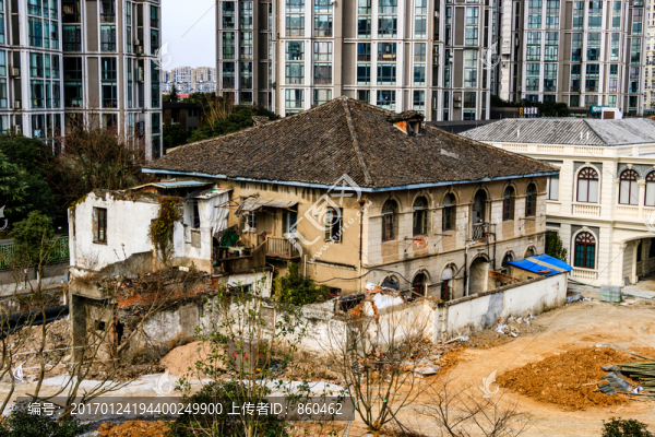廢棄的寧波外灘建筑