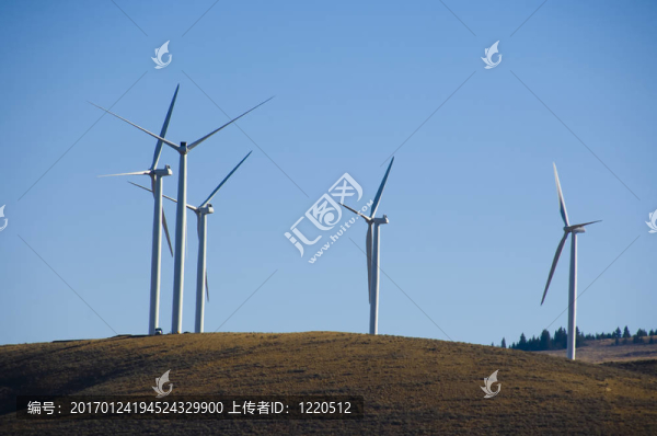風力渦輪機。