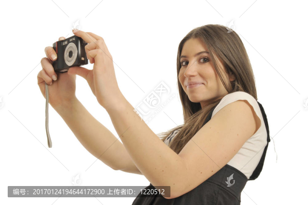 有照相機的女孩