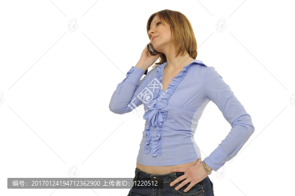 女孩的電話