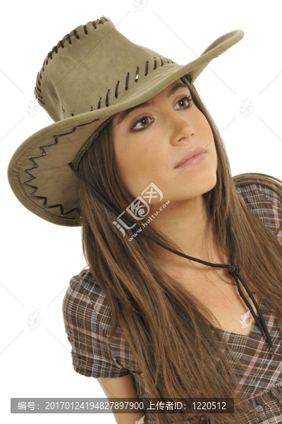 年輕的牛的女孩