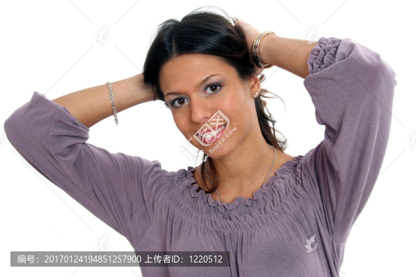 穿休閑裝的女人