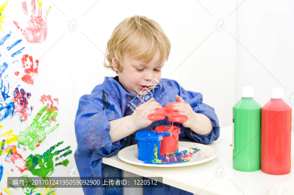手指畫