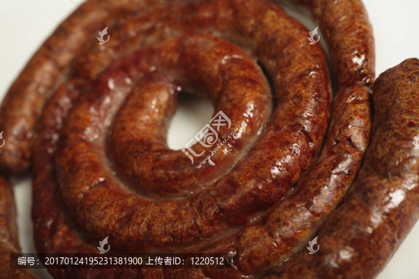 一盤烤香腸boerewors