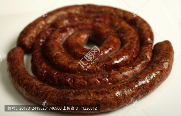 一盤烤香腸boerewors
