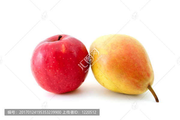 紅蘋果和黃梨