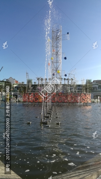 昆明滇池國際會(huì)展中心廣場噴泉