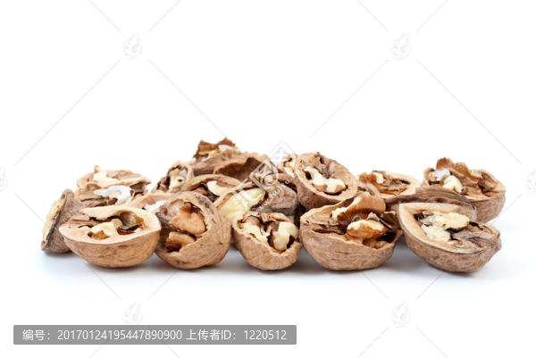 裂開的核桃