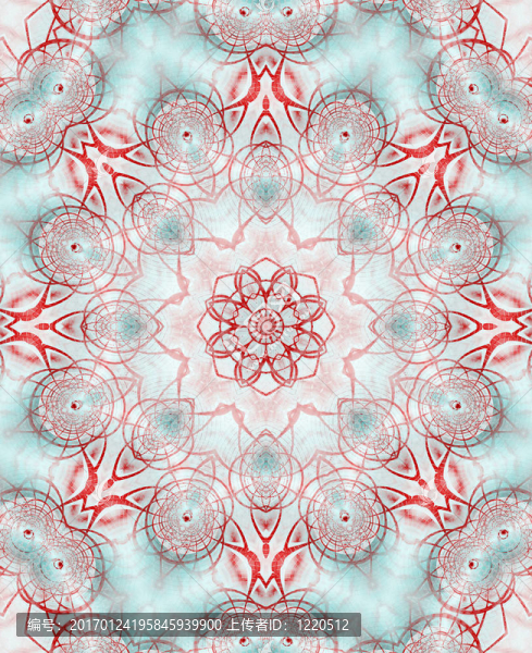 復(fù)雜的kaleidoscopicabstract
