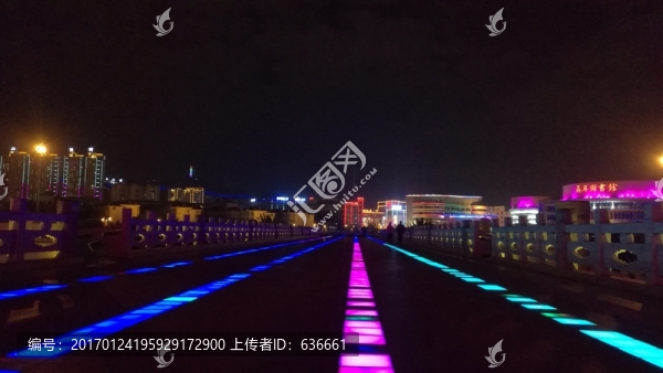 玉溪聶耳廣場夜景