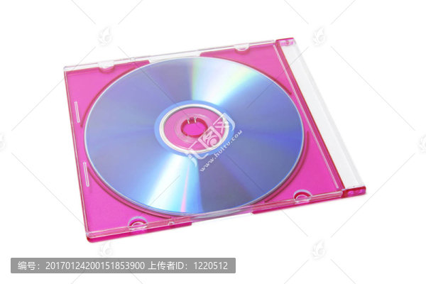 塑料外殼中的光盤