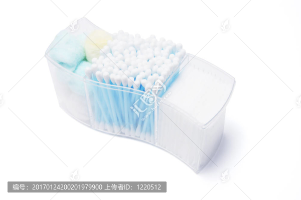棉花羊毛和芽盒