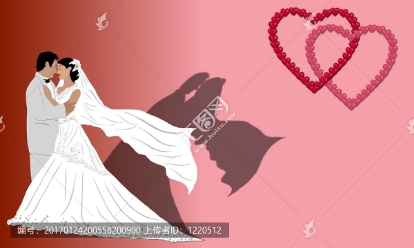 婚禮的夫婦