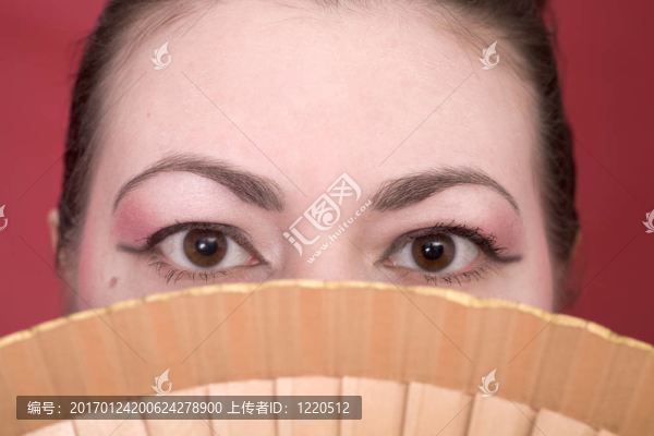 肖像的日本女孩