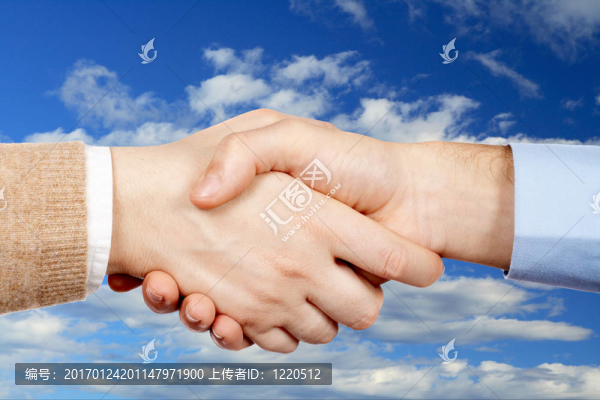 商業(yè)的握手