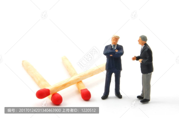 商業(yè)男人和白色的比賽