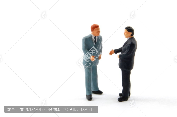 商人們討論