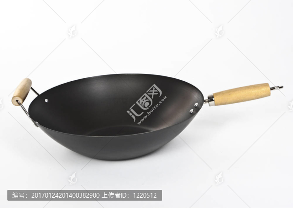 白色背景下的鍋