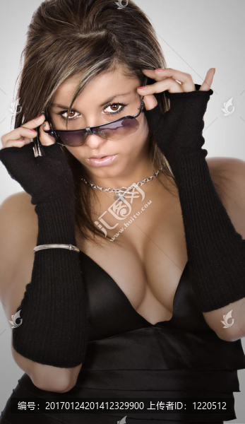 美麗的Brunette,Girl