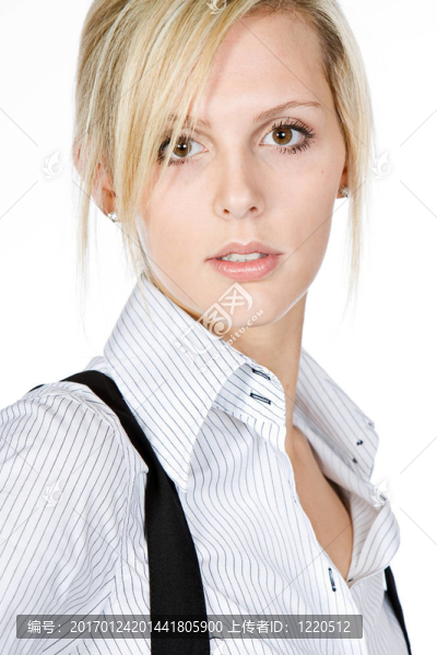 美麗的金發(fā)女人